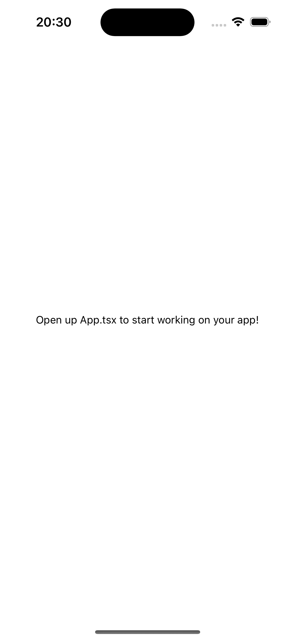 React Navigation Initial Project